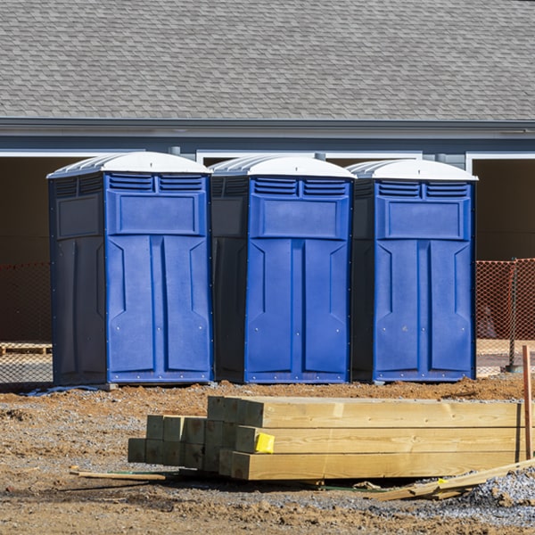 can i customize the exterior of the porta potties with my event logo or branding in Stafford